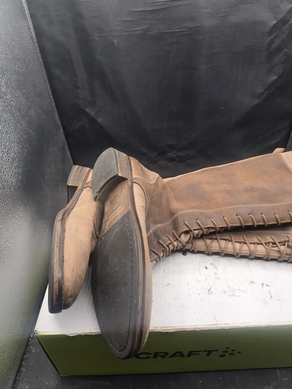 Sixtyseven Tan Suede Men's Lace-Up Boots